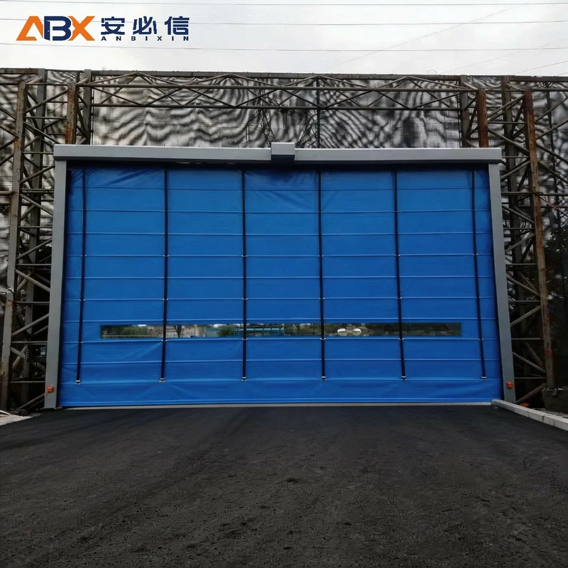 白城PVC堆积门